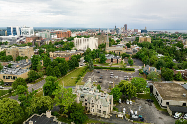 Students at Buffalo's Stanley G. Falk School are from 5 to 21 years old.