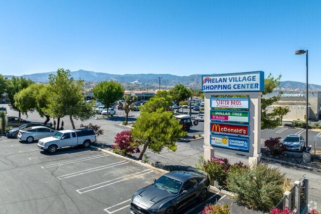 Phelan Village Shopping Centre presents a mix of retail outlets and dining options.