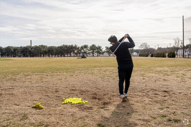 Hooper’s Landing Golf Course is open to the public and features and 18-hole course as well as a driving range.