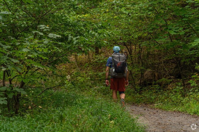 Residents can walk along sections of the Appalachian Trail in East Stroudsburg.
