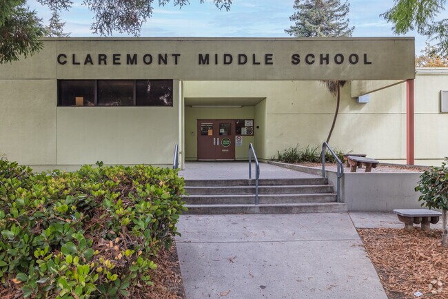 Claremont Middle School is close to the Santa Fe neighborhood.