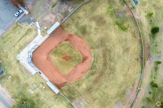 Baseball field at Jacob's Park in Tucson, Arizona.