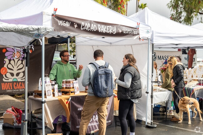 An amazing array of local goods can be found at the Farmer's Market in Marina Del Rey.