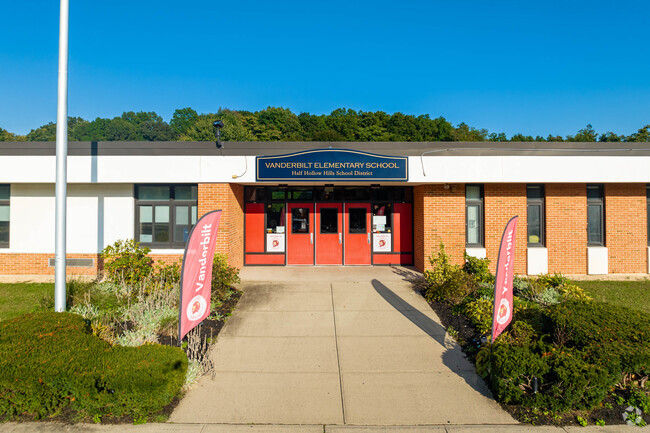 This is the main entrance to Vanderbilt Elementary School.