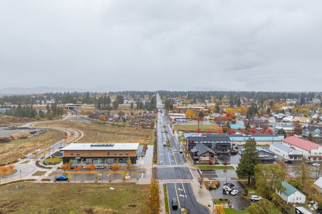 I-90 provides easy commuting access to the Post Falls City Center neighborhood.