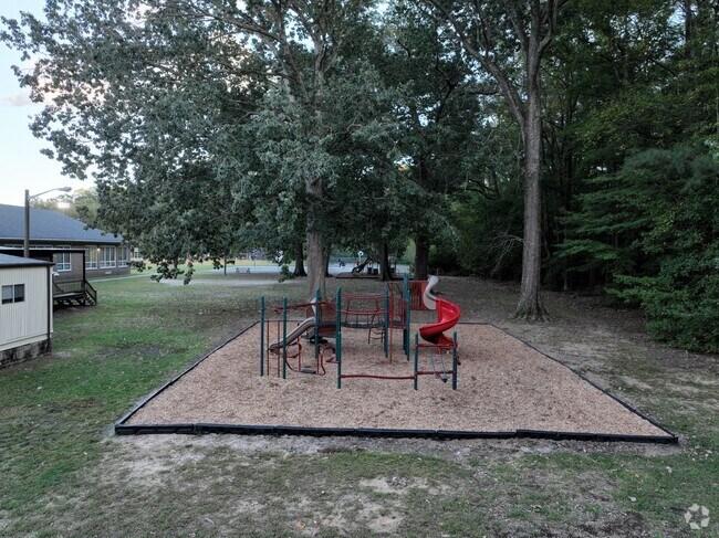 Kids enjoy the playground at Deer Park Elementary School