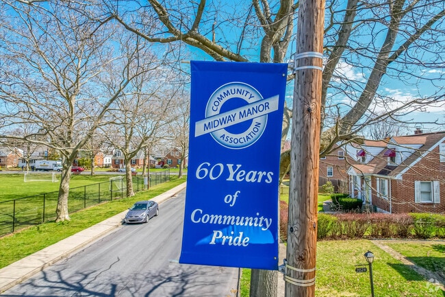 The Midway Manor Community is a self-contained neighborhood on the border of Allentown.