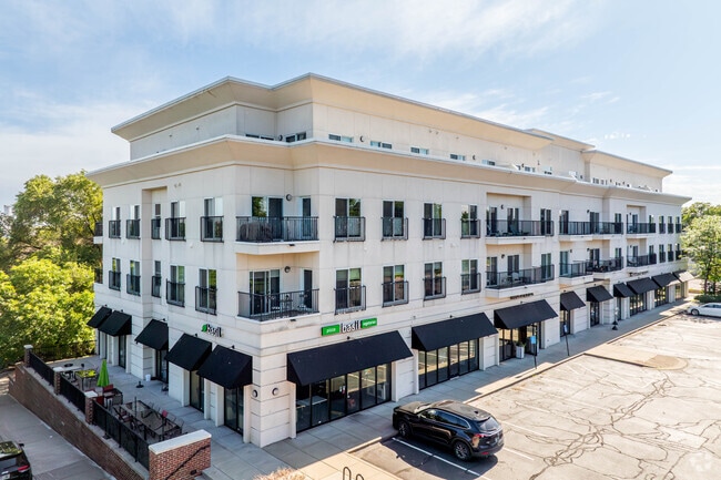 The Fern Hill Place Condos is also home to a restaurant and other small businesses.