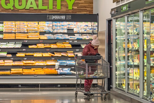 Union residents can enjoy nearby Aldi in Huntley for fresh grocery items.