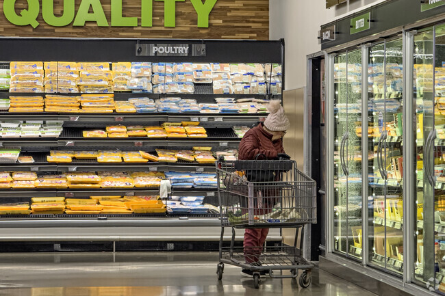 Union residents can enjoy nearby Aldi in Huntley for fresh grocery items.