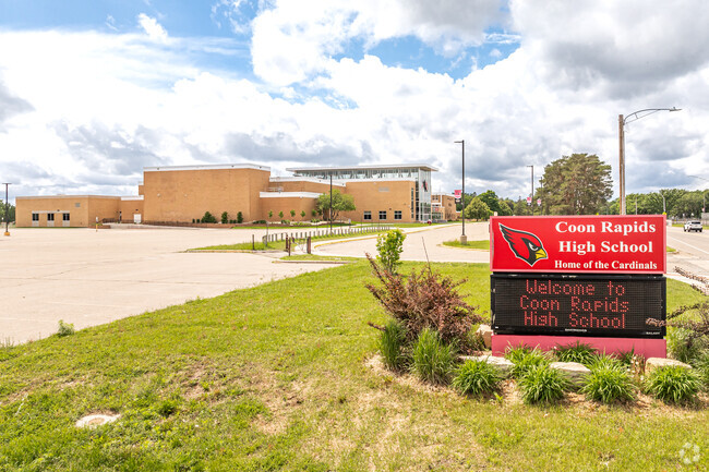Coon Rapids High School has over 2100 students.