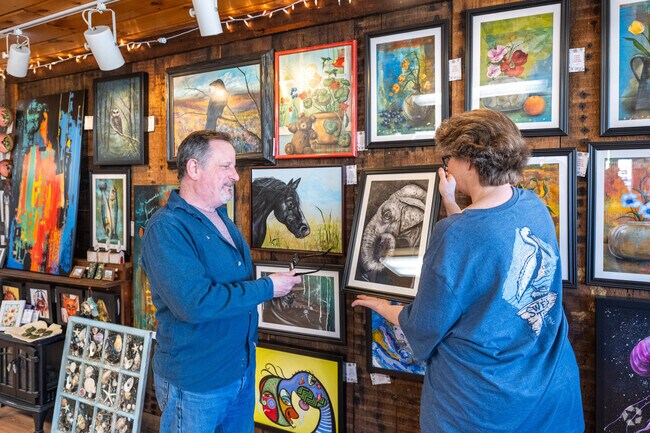 Support local artists at The Art Shoppe in Downtown Plymouth.