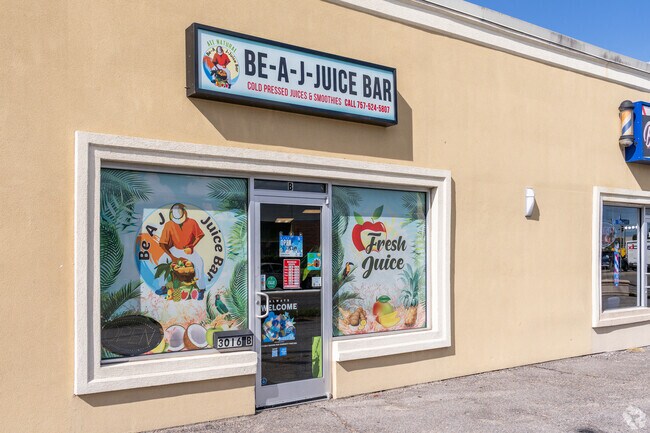 Be A Juice Bar is a short drive from Brambleton and offers juices and fresh wraps.