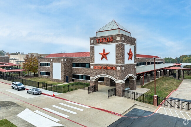 Texas High School is a highly-rated school with a student to teacher ratio of 10:1.