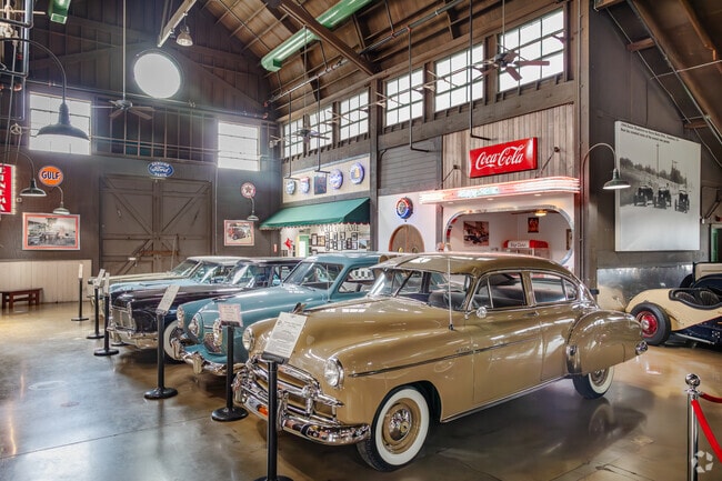 Visit the vintage cars on display at Motte's Historical Car Museum, near South Perris.