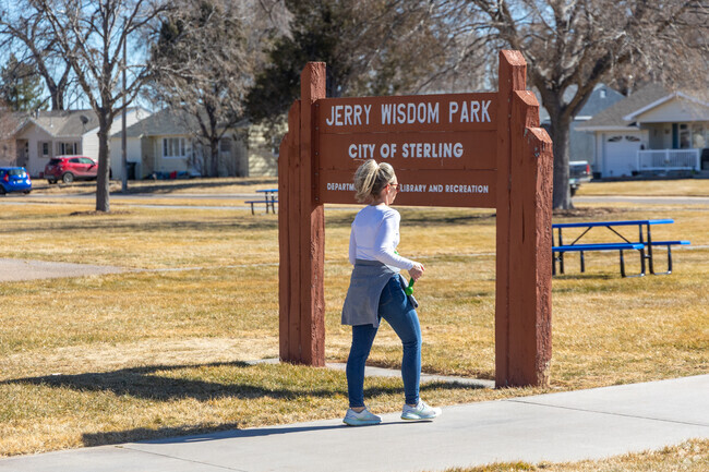 Sterling has many parks and green spaces for it's residents to enjoy.