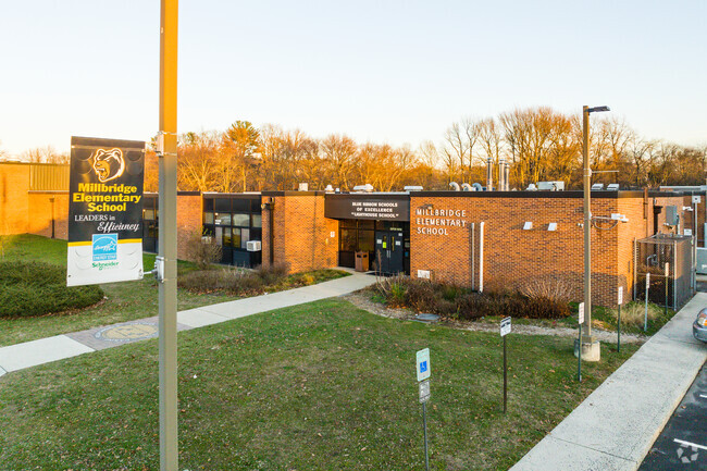A vibrant hub of education and growth at Millbridge Elementary School, Delran, NJ.
