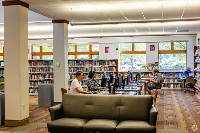 Western Branch Library also offers public access computers and study space to Westside locals.
