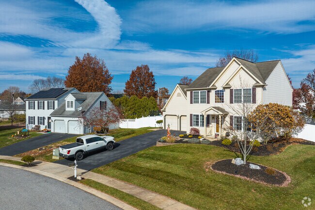 Traditional homes can be found on quiet residential streets in Dover.