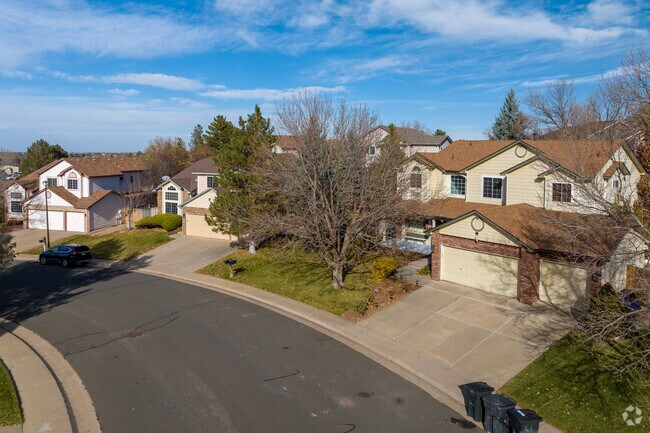You'll find mostly two story homes in Smoky Ridge.