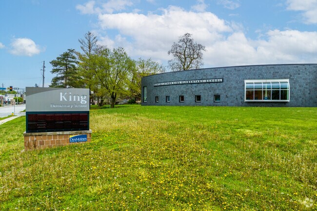 King Elementary serves King Irving's younger students.