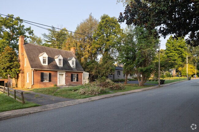 Cape cods are a classic style of home in the Lewis Mountain Neighborhood.