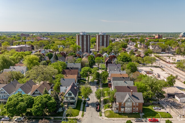 Cold Spring Park has dense vegetation throughout the area.
