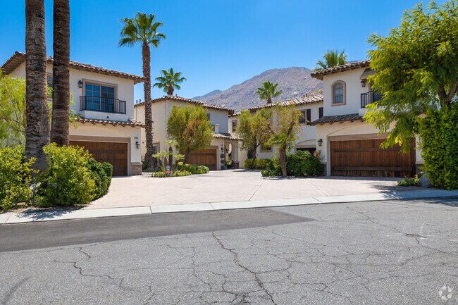 Spanish-style beauty nestled among Movie Colony's palm trees.