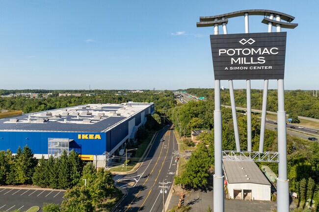 Ikea is conveniently located next to Potomac Mills.