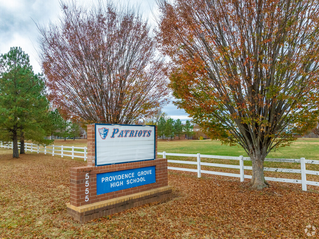 Providence Grove High School serves over 600 students in Randolph County.