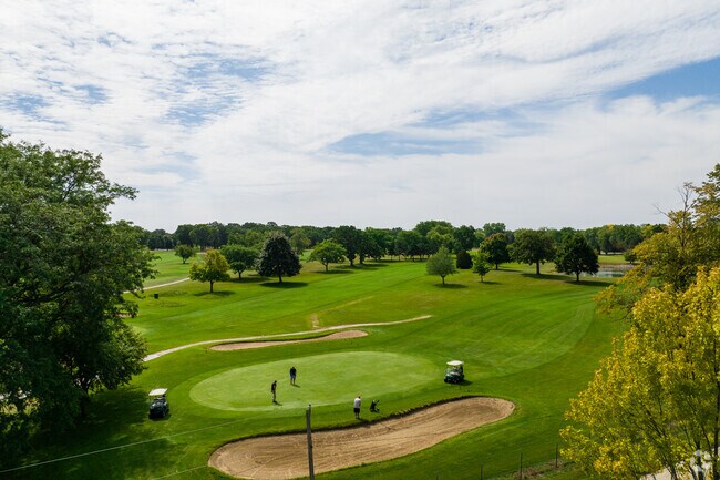 Central Zion golfers enjoy the sun at Shiloh Park Golf Course.