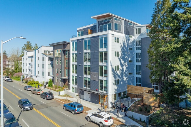 Many University District residents live in condos around the neighborhood.