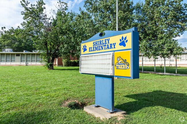Shirley Elementary School provides a welcoming environment for young learners.
