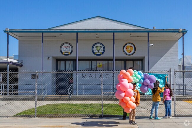 Malaga Elementary School serves grades K-5 in Fresno.