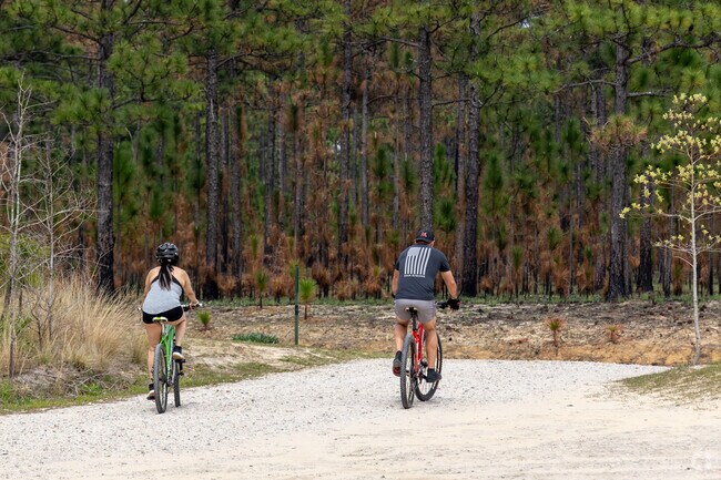 Smith Park has miles of groomed trails for riders with various experience levels.