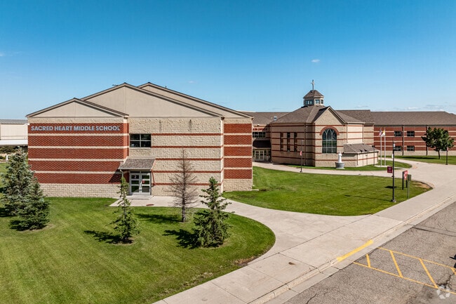 In Fargo, Sacred Heart Middle offers a balanced education rooted in Catholic values.