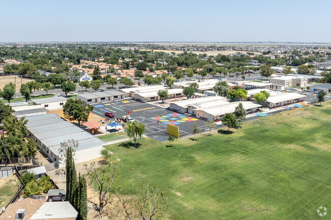 A view of R.M. Miano Elementary School in Los Banos.