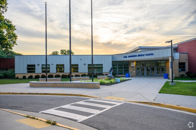Sandburg Middle is a highly rated school located in Alexandria.