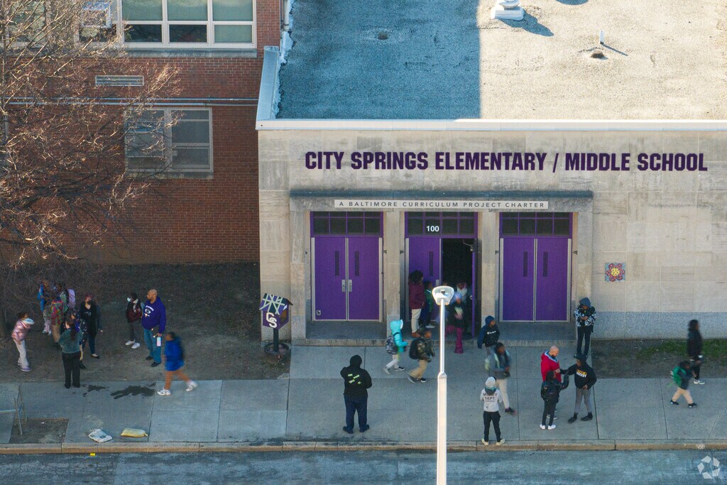 City Springs Elementary serves grades K - 5th near Fells Point.