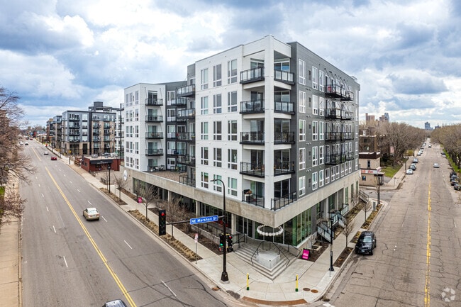 The Julia Apartments is one of several new apartment complexes in St. Anthony West.