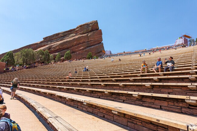 Just 10 miles west, Red Rocks Park and Amphitheatre offers a surreal concert experience.