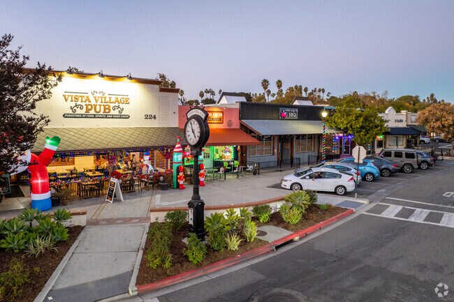 The Vista Village Pub is a hot spot for locals to grab some finely crafted beers in Vista.