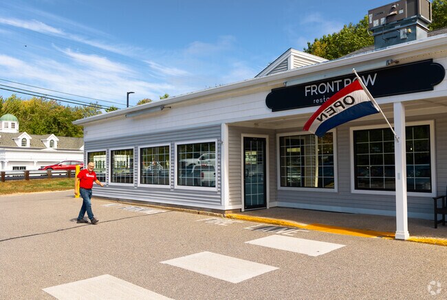 Front Row Pizzeria, a local favorite, has been operating for over 20 years.