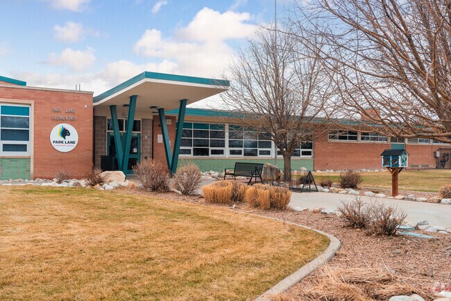 Drop your kids off at Park Lane Elementary School.