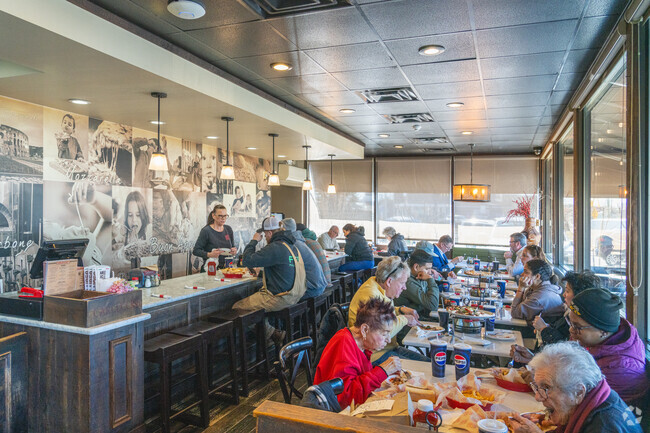 Carluccio's Coal Fired Pizza serves up a variety of your favorite slices and other Italian fare at this popular lunch spot in Northfield.