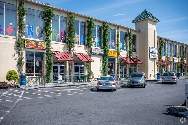 Outlet Area is filled with vibrant shops and restaurants.