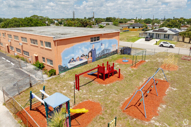 R J Hendley Christian Community School offers its students a great playground.