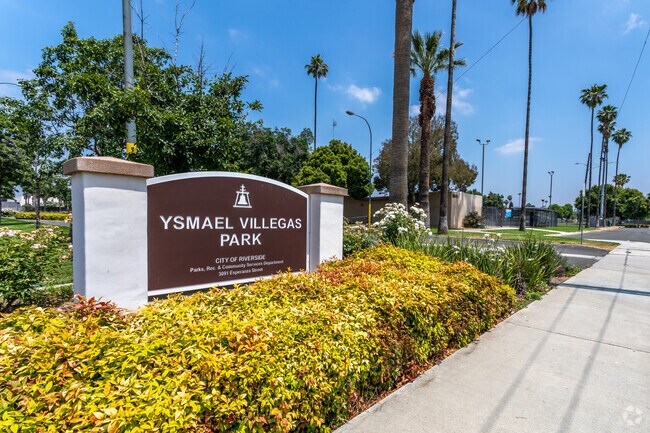 Villegas Park in Casa Blanca features a pool and spacious playing fields.