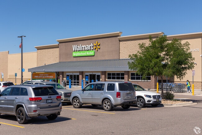 Walmart is one of the options for Murphy Creek residents to get their groceries.