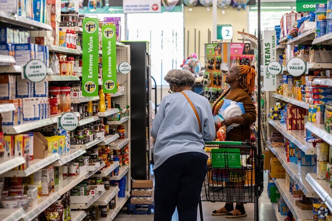 Sugarhill residents can shop for essentials at the local Dollar Tree.